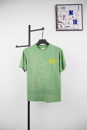 Gallery Dept Vintage Logo T-Shirt Green