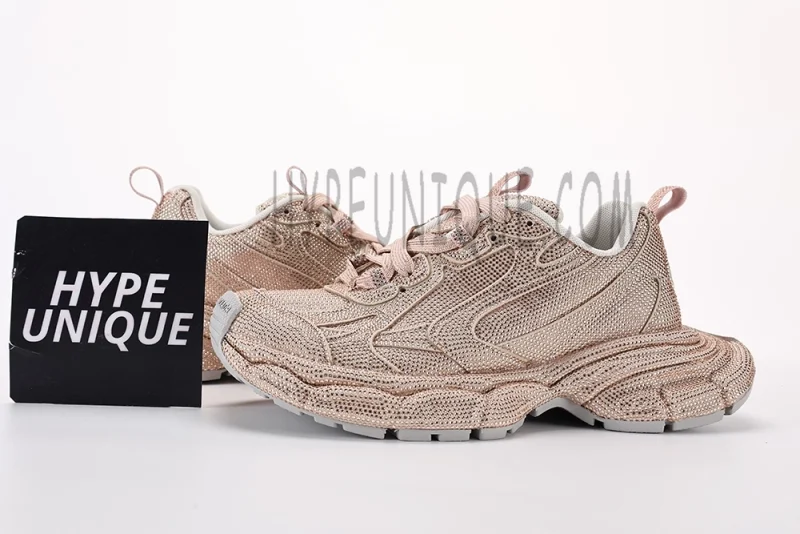 hypeunique logo with Balenciaga Wmns 3XL Sneaker 'Rhinestones - Rose Gold‘