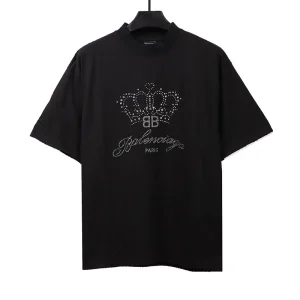 Balenciaga Crown Diamond T-shirt