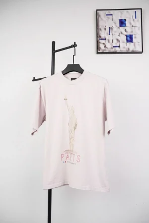 Balenciaga Paris Liberty Print T-shirt