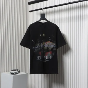 Balenciaga Night Scene Digital Print T-shirt