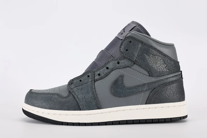 Jordan 1 Mid Distressed Smoke Grey (Women's)1