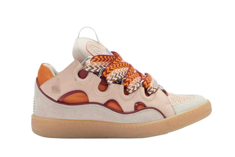 Lanvin Curb Sneakers 'Pale Pink Mango'