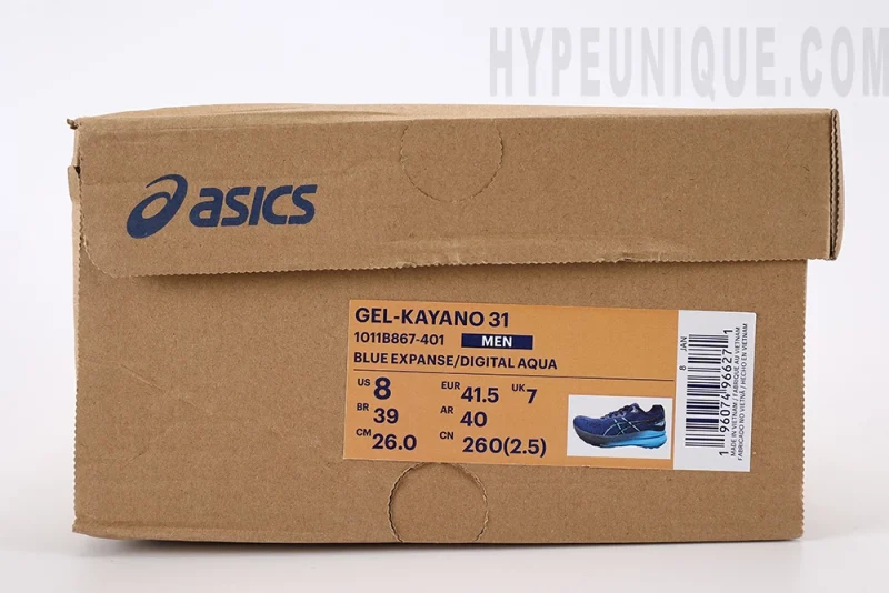 ASICS GEL-KAYANO 31 Blue Expanse/Digital Aqua HYpeUnique Reps