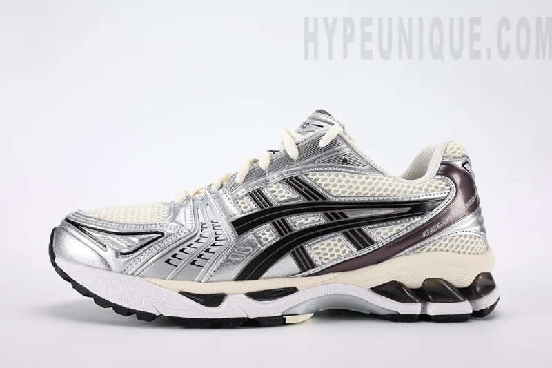 ASICS Gel-Kayano 14 Cream Black Metallic Plum HypeUnique Reps