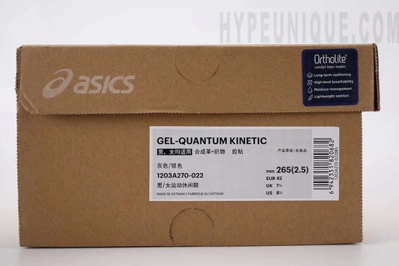 ASICS Gel-Quantum Kinetic Mid Grey Pure Silver