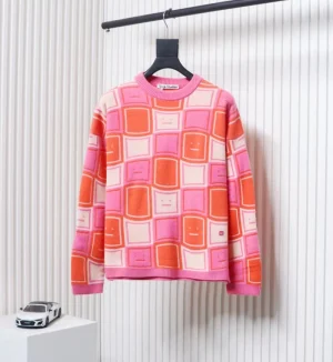 Acne Square Smiley Face Sweater