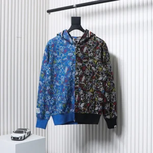 BAPE X MEDICOM TOY Camouflage Hoodie