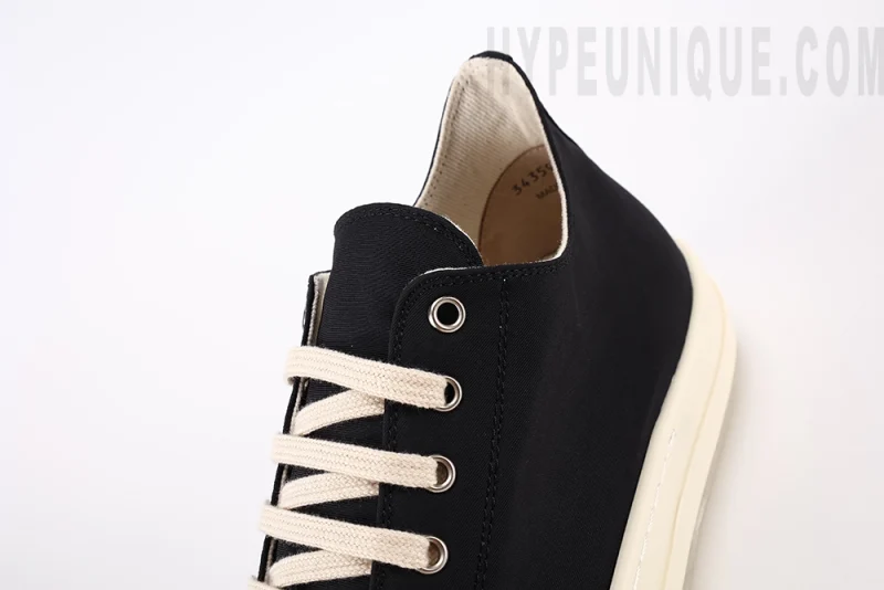 Rick Owens DRKSHDW Low Cotton Nylon Black Milk