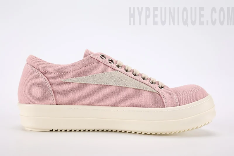 Rick Owens EDFU Vintage Low 'Faded Pink' hypeunique reps