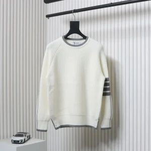 4-Bar Striped Colorblock Sweater