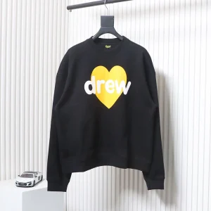 Drew Yellow Heart Logo Sweatshirt