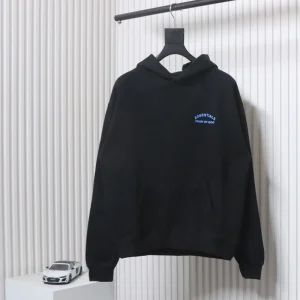 Fear Of God Blue Logo Hoodie