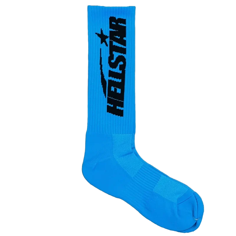 Hellstar Logo Socks Blue