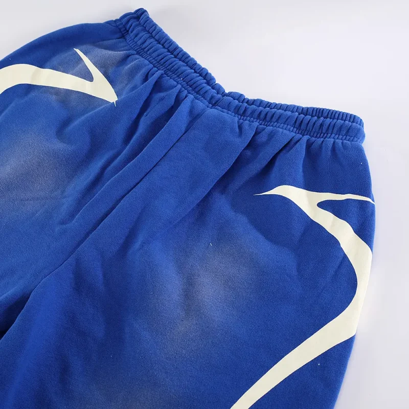 Hellstar Warm Up Shorts Blue