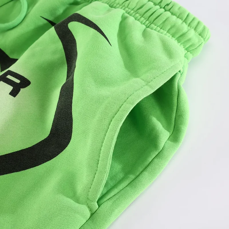 Hellstar Warm Up Shorts Green