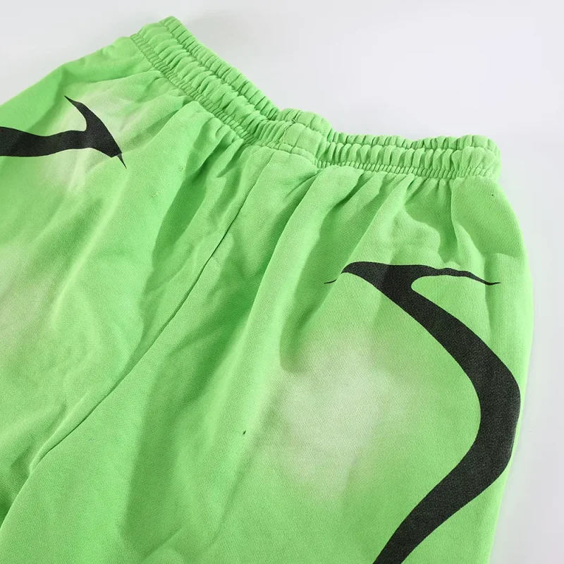 Hellstar Warm Up Shorts Green