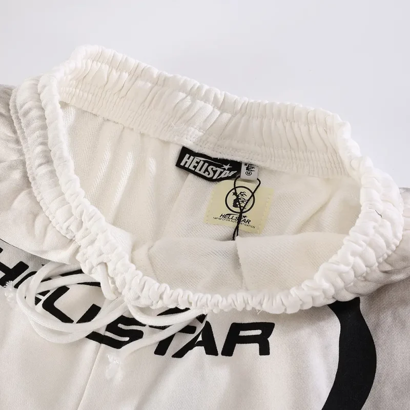 Hellstar Warm Up Shorts White