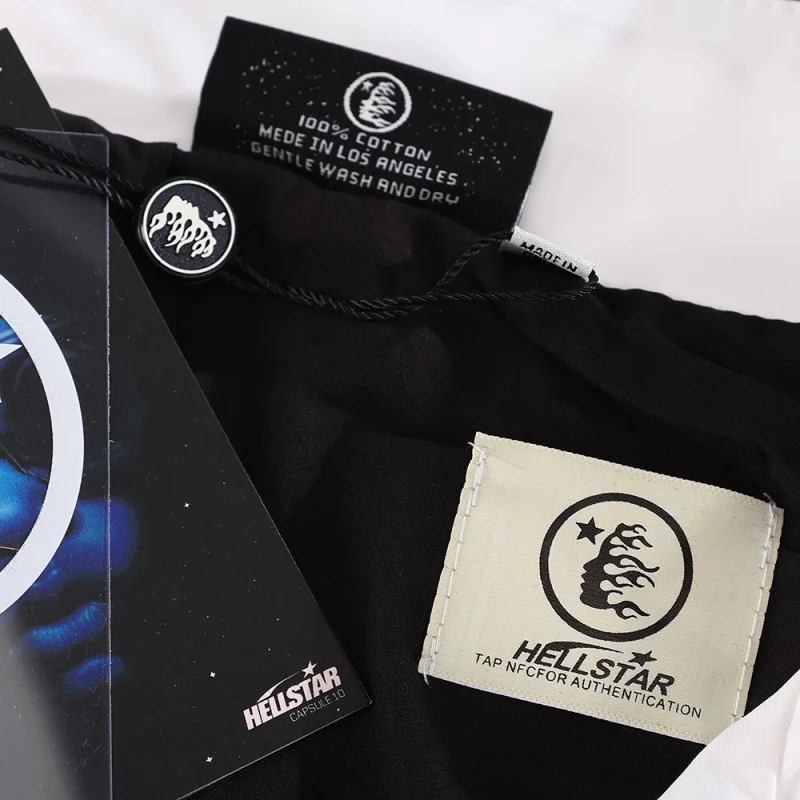 the logo tag with wash tag