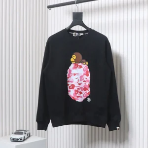 BAPE Color Camo Milo on Ape Head Sweatshirt