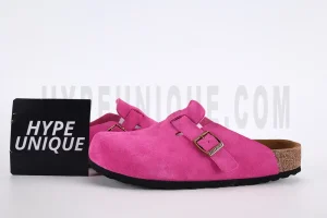 BK 'Boston Soft' Suede Pink 059361