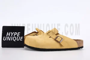 BK 'Boston Soft' Suede Yellow 059361