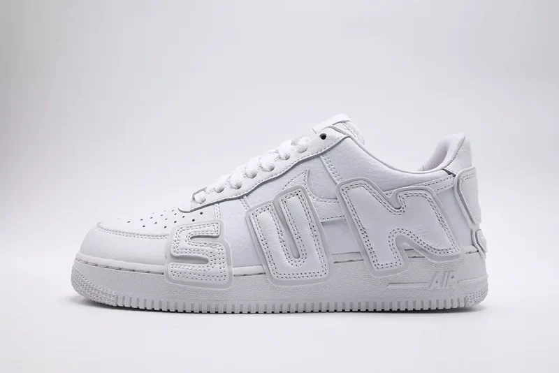 the left side of Cactus Plant Flea Market x Nike Air Force 1 Low Premium 2024 'White'