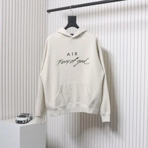 Fear Of God Air Letter Print Hoodie