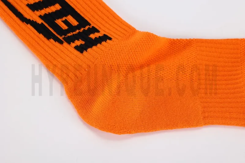 Hellstar Logo Socks Orange