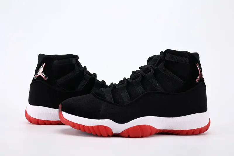 Jordan 11 Retro Bred Velvet (Women's)