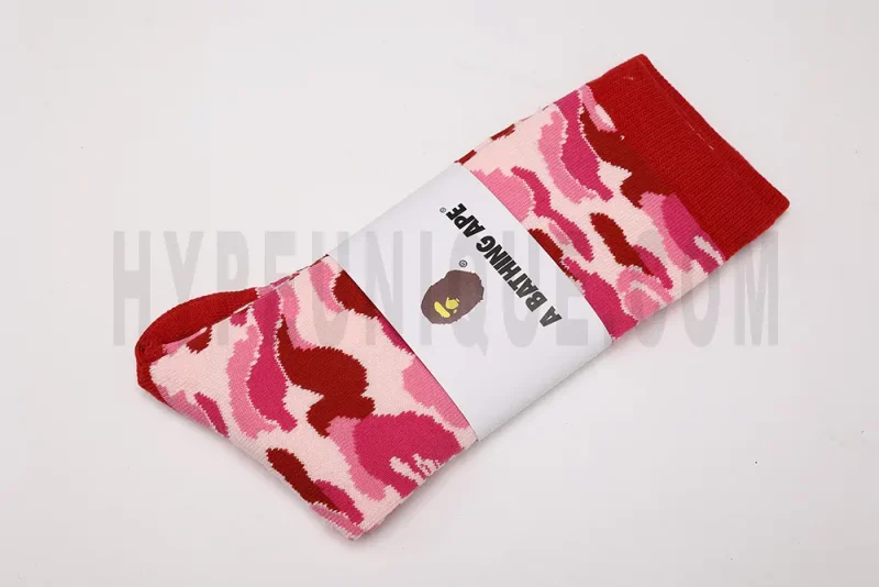 Skarpetki ABC CAMO ŻAKARD Pink