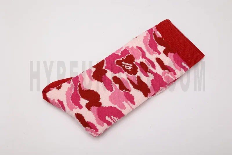 Skarpetki ABC CAMO ŻAKARD Pink