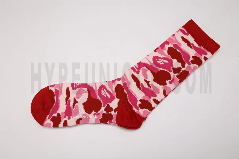 Skarpetki ABC CAMO ŻAKARD Pink