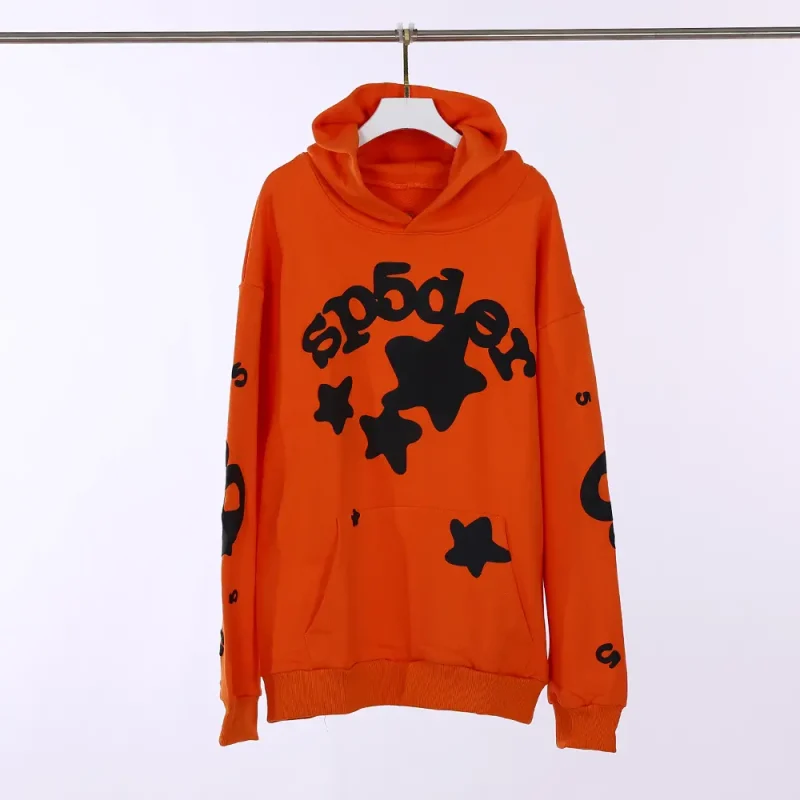 Sp5der Beluga Hoodie 'Orange'