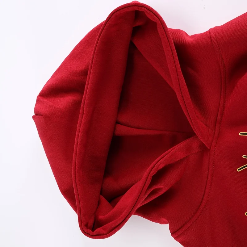 the red hoodie