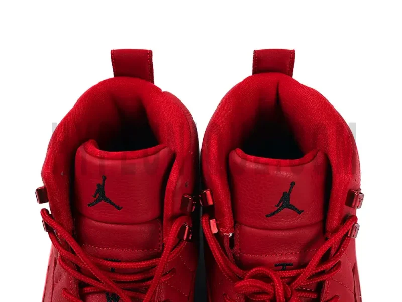 the red jordan tongue