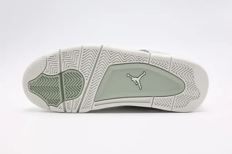 the white and green sole