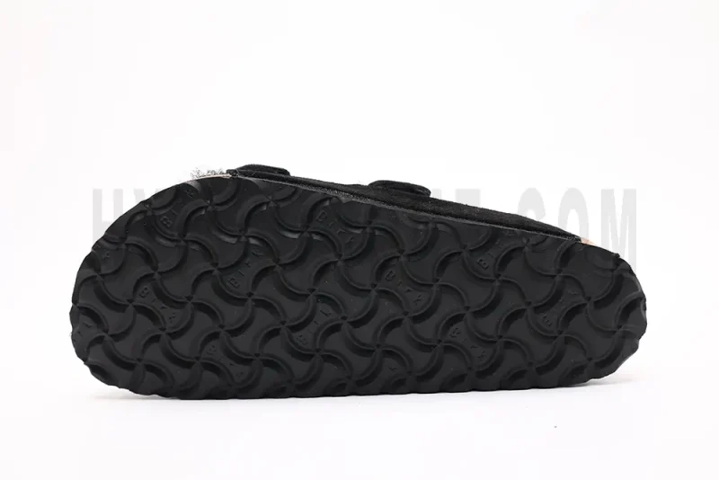 black outsole