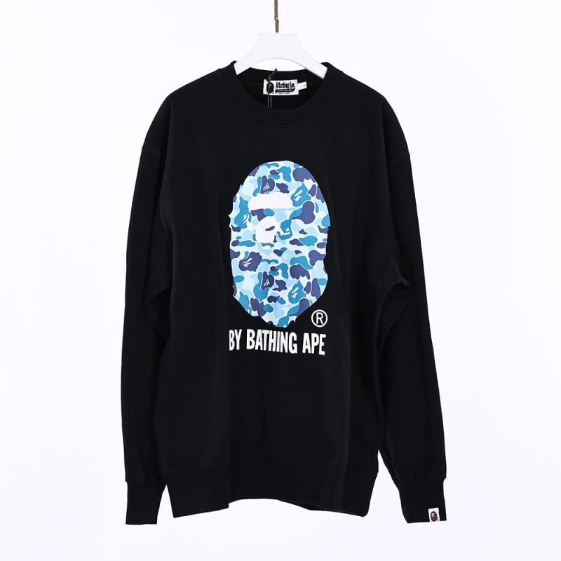 Blue of BAPE ABC Camo By Bathing Ape L/S SWeater (FW22)