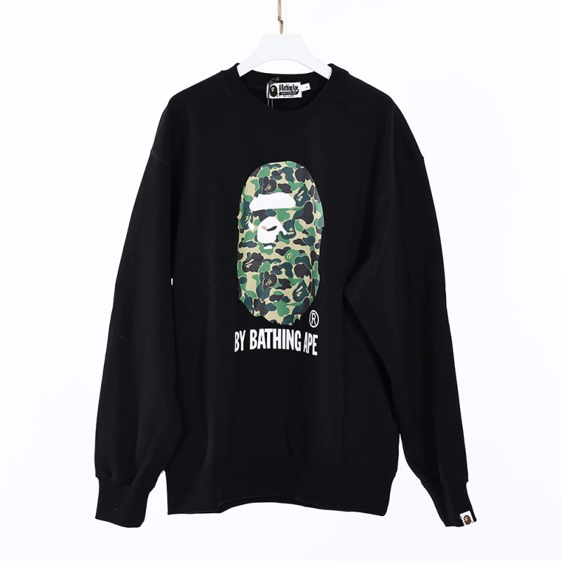 Green of BAPE ABC Camo By Bathing Ape L/S SWeater (FW22)