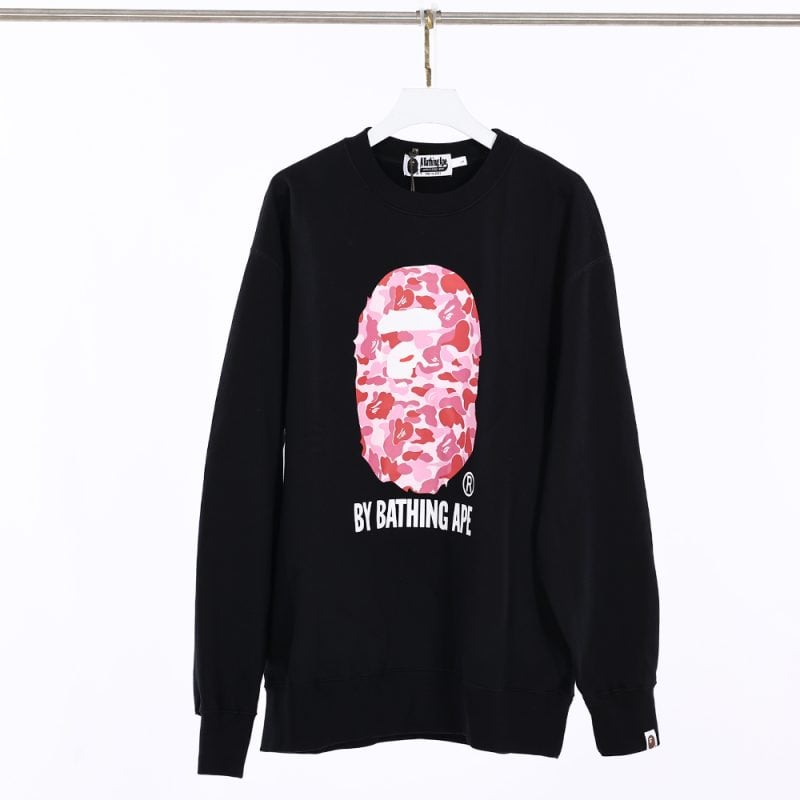 Pink of BAPE ABC Camo By Bathing Ape L/S SWeater (FW22)