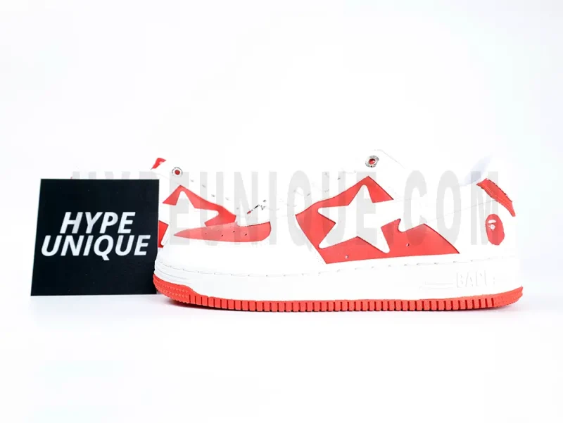 BAPE STA™ #6 LADIES WHITE X RED