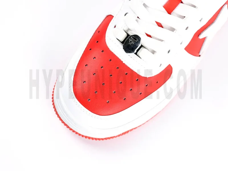 the white red toe box