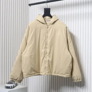 Fear Of God Essential Hooded Cotton Jacket