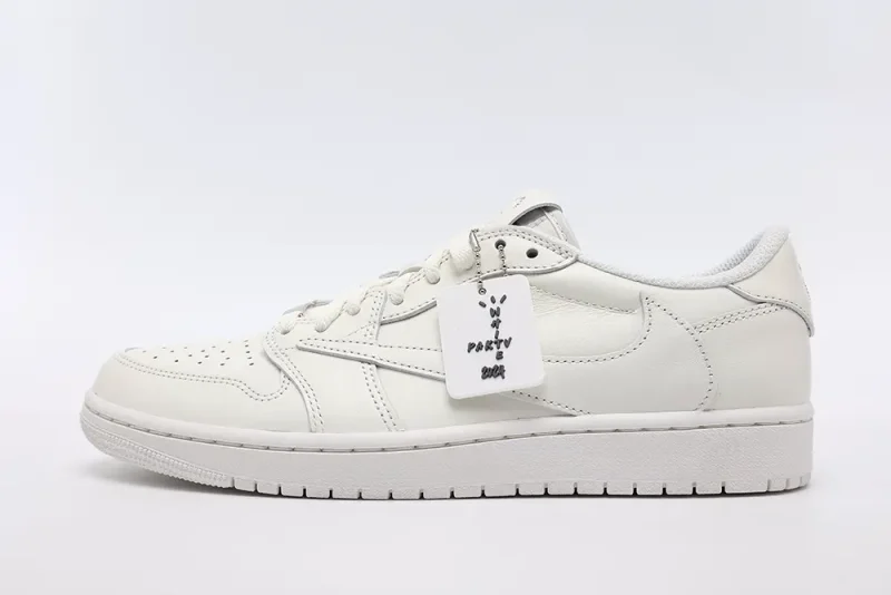 the wsh tag with Travis Scott Jordan 1 Triple White