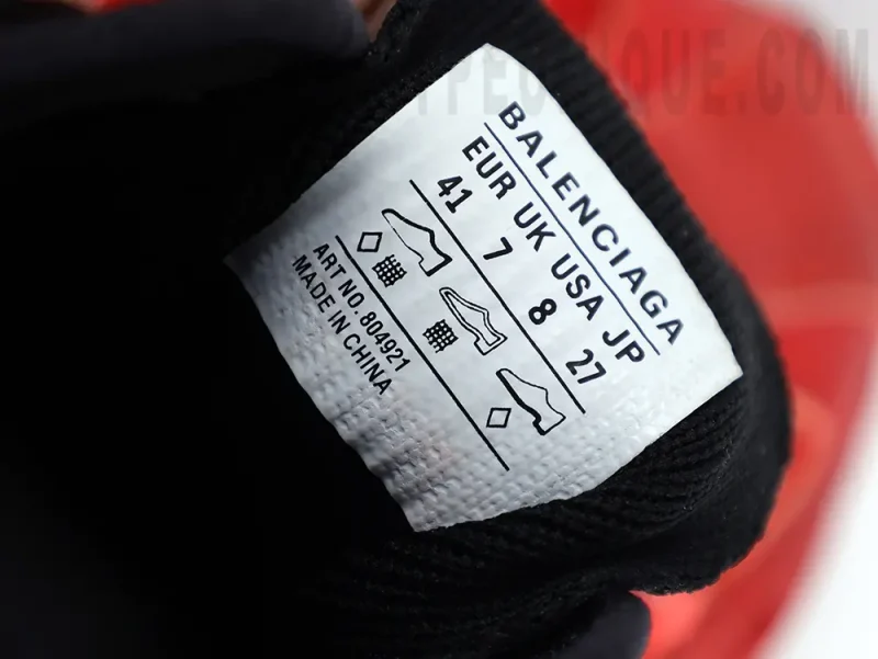 Inner shoe label