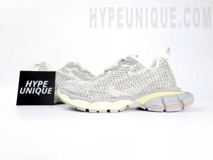 Women's 3xl Fishnet Sneaker in Eggshell