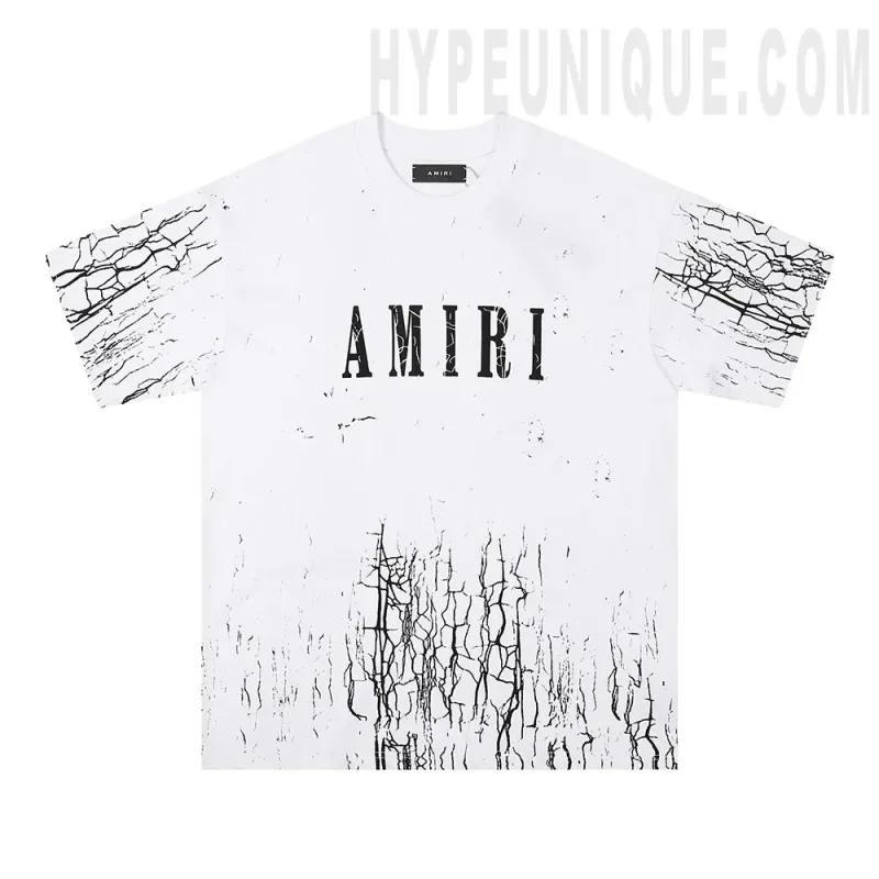 AMIRI Crack Logo T-Shirts