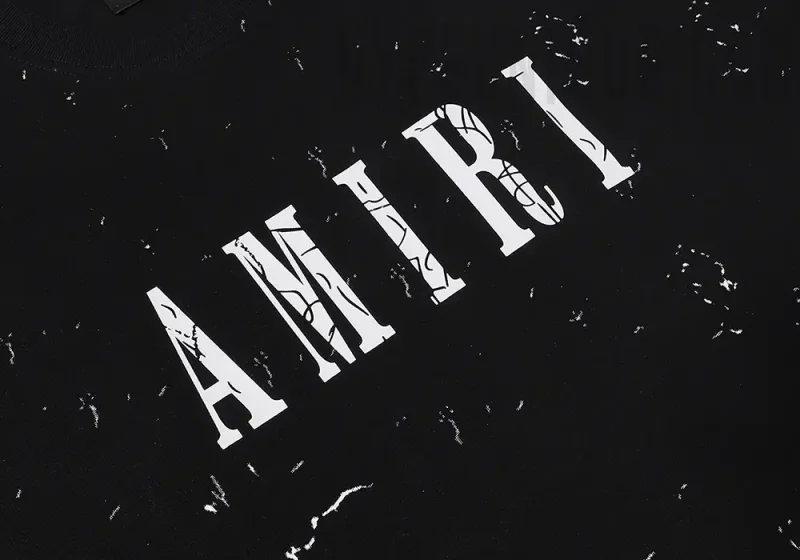 AMIRI Crack Logo T-Shirts