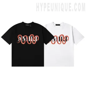 AMIRI Red Snake T-Shirts